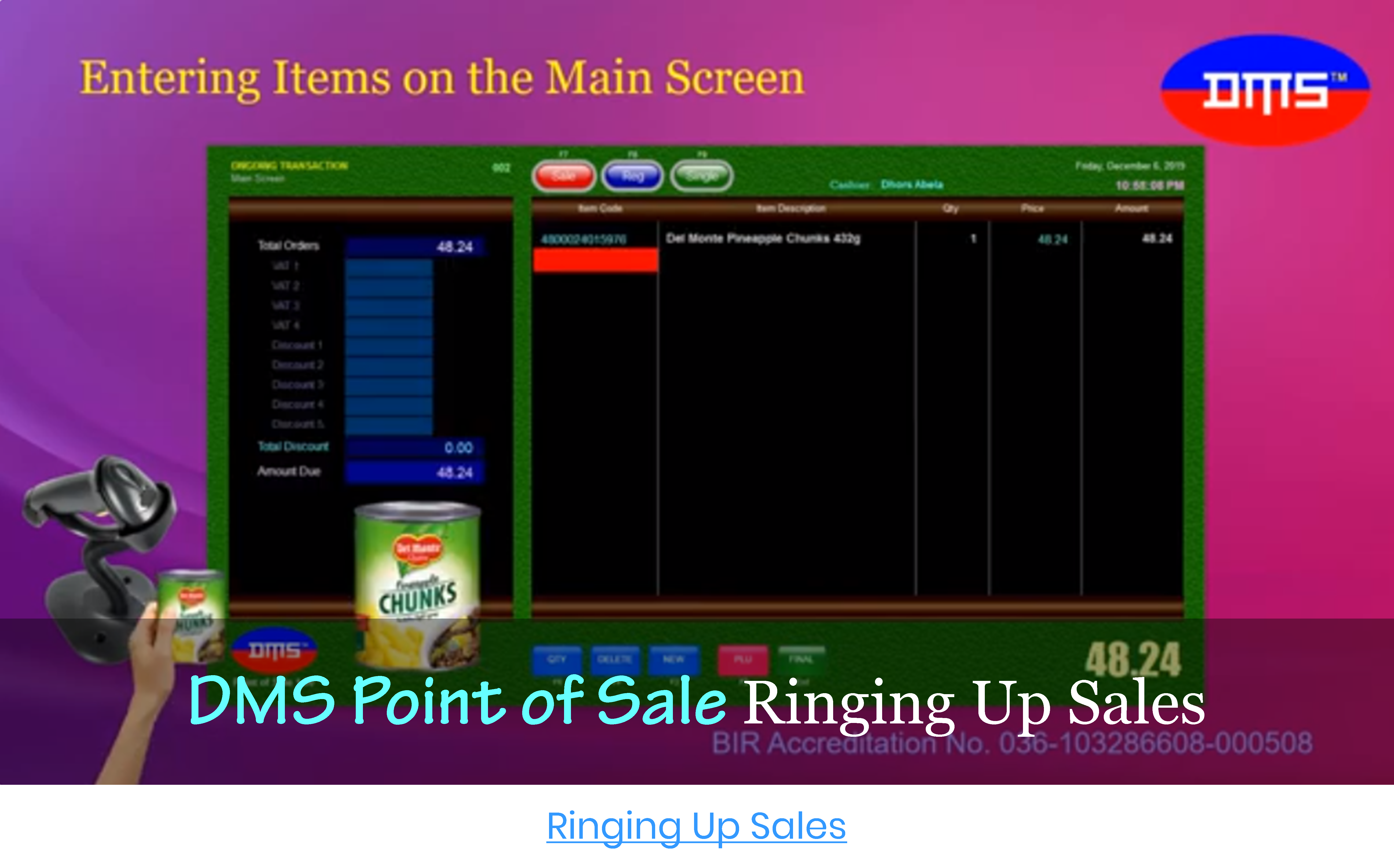 Ringing Up Sales