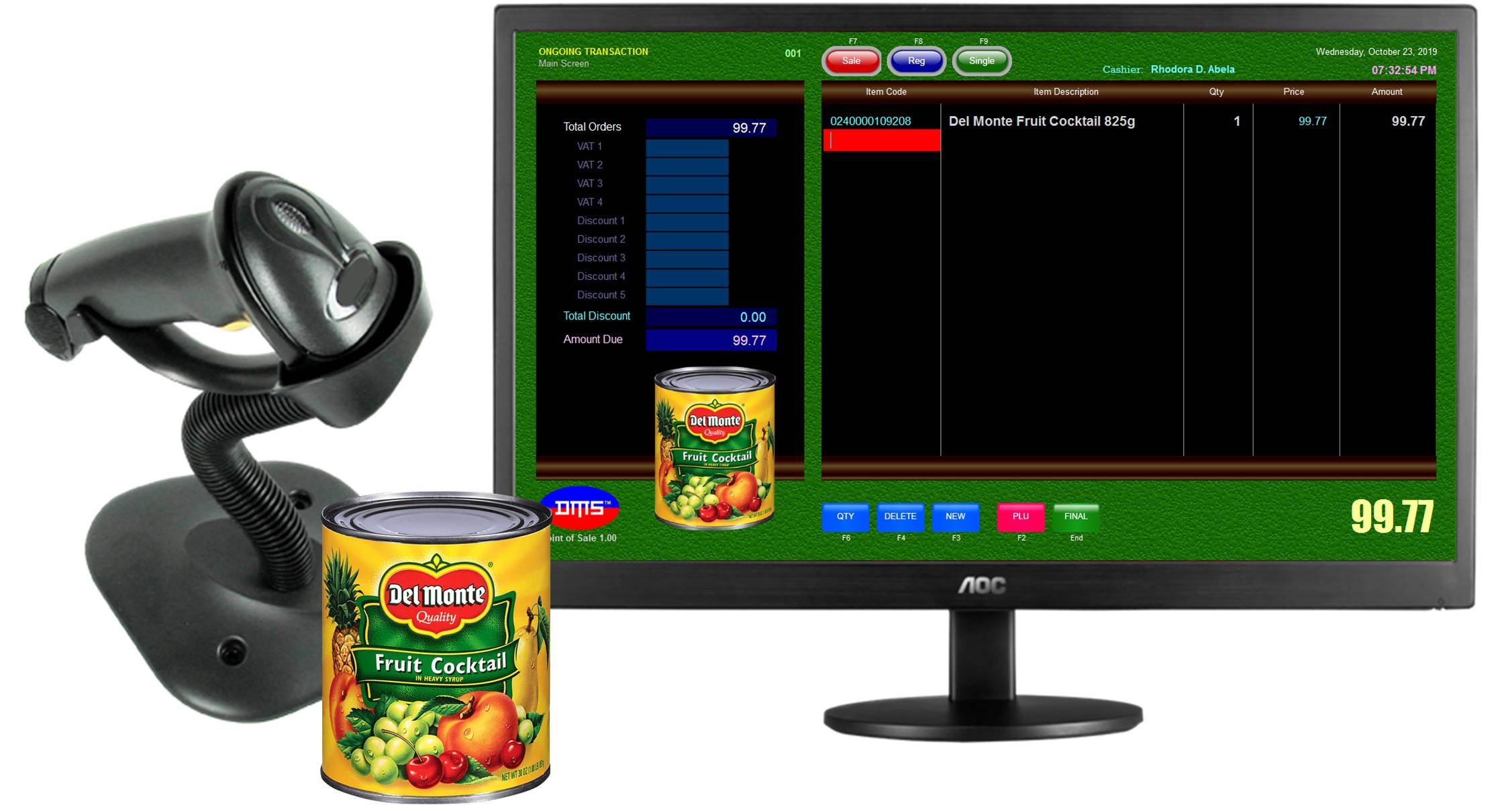 DMS Point of Sale With Product Image