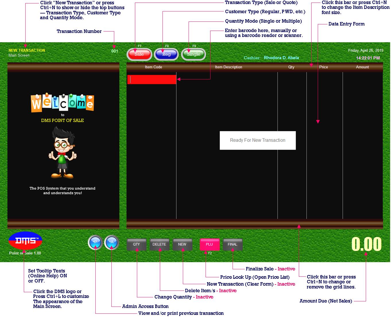 Main Screen